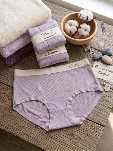 Ultra-Soft Seamless Korean Mid-Rise Briefs – Breathable Mesh Panty